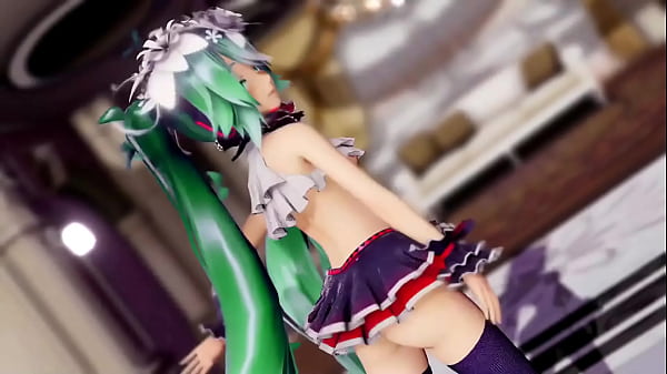 Hentai Miku Miku Dance Mmd D Soft Green Hair Color Edit Smixix Anime