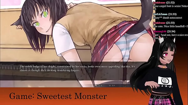 VTuber LewdNeko Plays Sweetest Monster Part 2 Anime Free Hentai